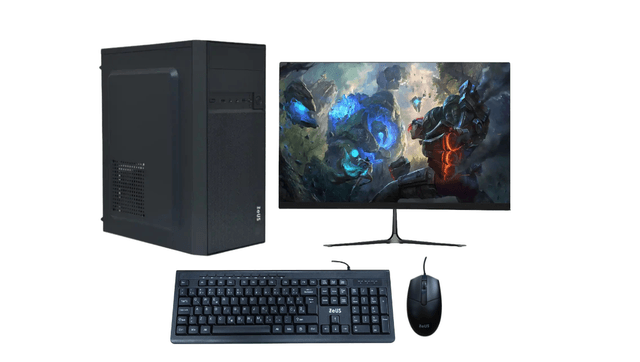 Back 2 School Komplet ZEUS Računar i Monitor + Tastatura + Miš + Podloga Gratis