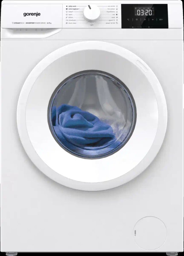 Mašina za pranje veša Gorenje WNGPI 72 SBS  širina 60cm/kapacitet 7kg/1200 obrtaja