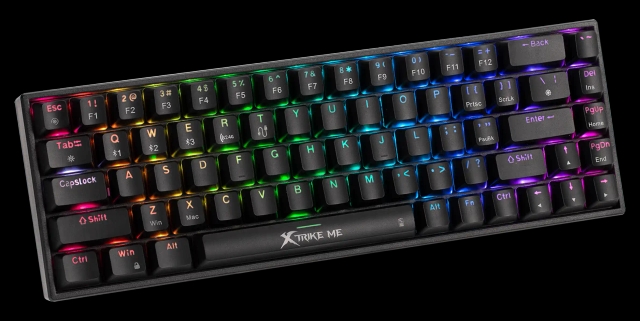 Bežična tastatura Xtrike GK993W mehanička crna