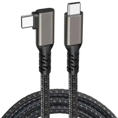 Kabl USB Tip C-Tip C (90 stepeni) 3.2 4K 100W Kettz KT-USBC070 1m
