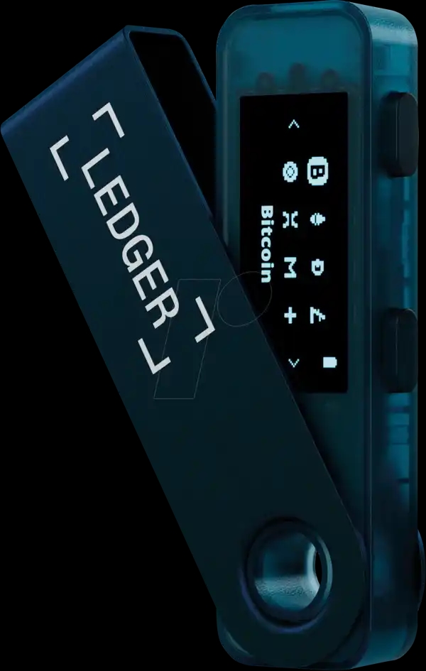 Kripto novčanik Ledger nano S plus Sapphire blue