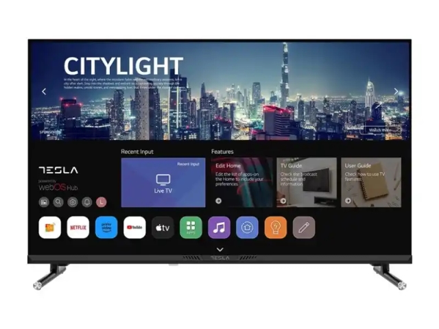 SMART LED TV 50 Tesla 50E645BUW 3840x2160/UHD/4K/DVB-T2/S2/C/Frameless/WebOS
