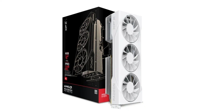 Graficka karta XFX Swift AMD Radeon RX-9070 OC Triple fan White GDDR6 16GB