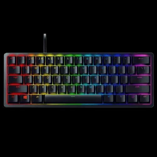 Tastatura RAZER Huntsman Mini 60% Opto-Gaming (Clicky Purple Switch) - RZ03-03390100-R3M1