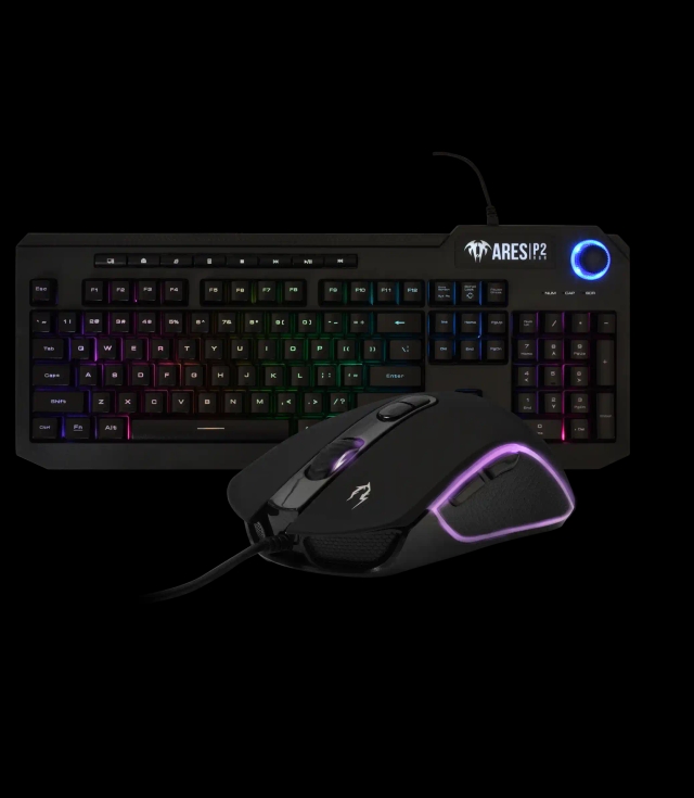 Tastatura + miš Gamdias Ares P2 ARGB