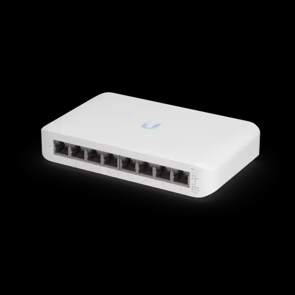 Svič 8-port Ubiquiti Lite 4 GbE PoE+ 4 GbE port