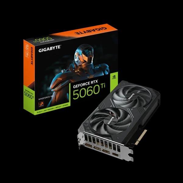 Grafička karta Gigabyte GeForce RTX 5060 TI Windforce OC GV-N506TWF2C-16G 16GB GDDR7