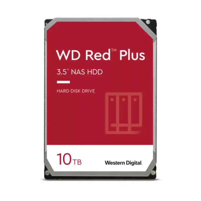 Hard disk 10TB Western Digital WD101EFBX Red Plus - bulk