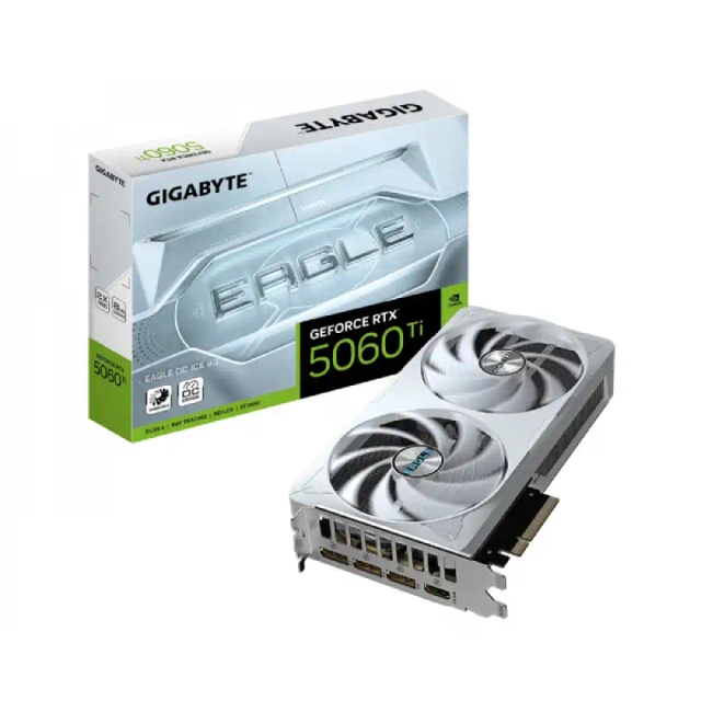 Grafička karta Gigabyte GeForce RTX 5060 TI Eagle GV-N506TEAGLEOC ICE-8GD 8GB GDDR7