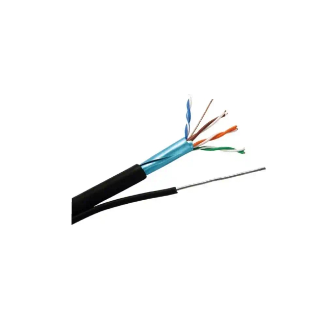 SFTP eksterni samonoseći kabl kat. 6A sa čeličnom žicom (outdoor) testiran do 500MHz za 10GBase-T