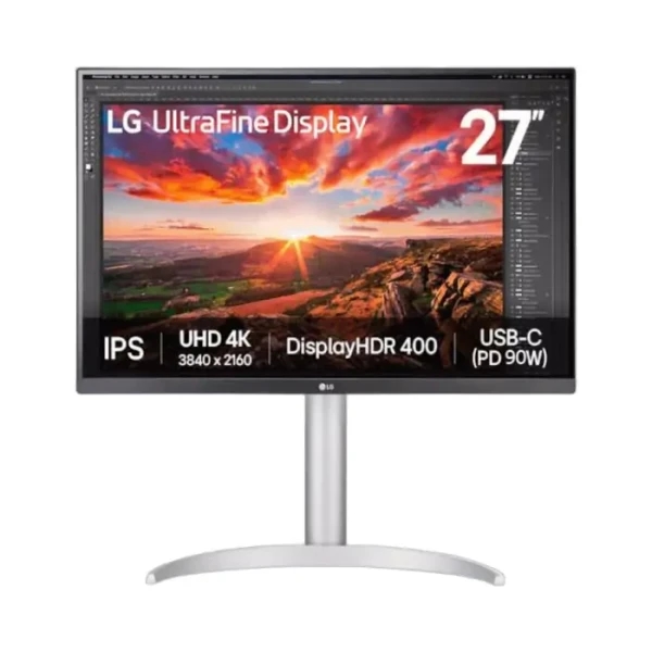 Monitor 27 LG 27UP850K-W 3840x2160/IPS 4K/60Hz/5ms/2xHDMI/DP/USB/USB-C/Pivot/Zvučnici