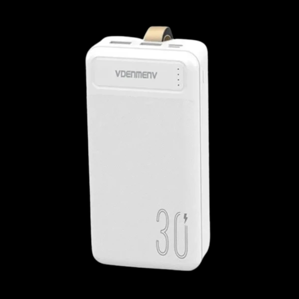 Power bank Denmen DP17 30000Mah 1xType C/2xUSB-A/1xMicro USB