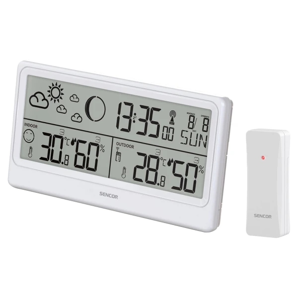 Smart meteorološka stanica SENCOR SWS 3600 bela