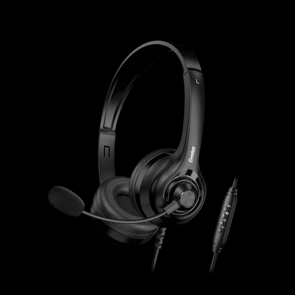 Slušalice sa mikrofonom Genius HS-235U USB-A crne