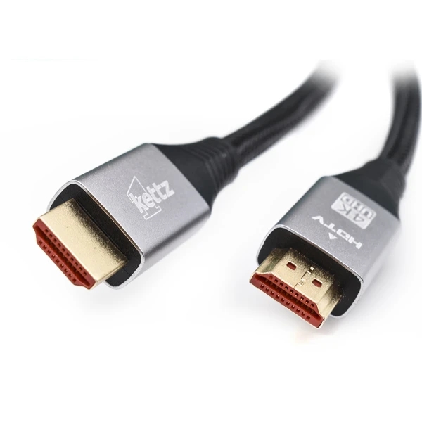 Kabl HDMI M/M Premium V1.4 gold Kettz HK-K020M/2m