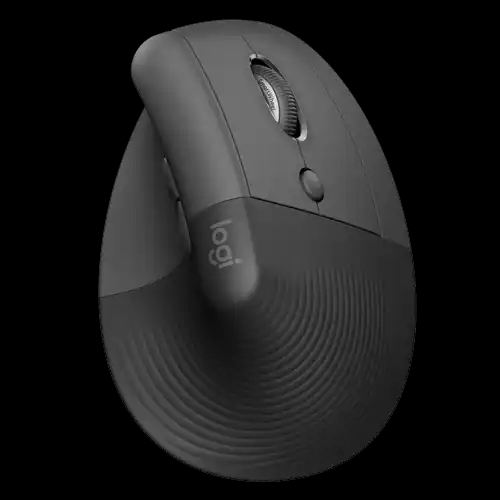 Bežični miš Logitech Lift Vertical 4000dpi, crni