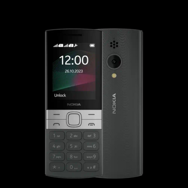 Mobilni telefon Nokia 150 Black Dual SIM 2023